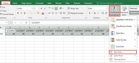 How To Quickly Insert A Line Based On Current Date In Excel