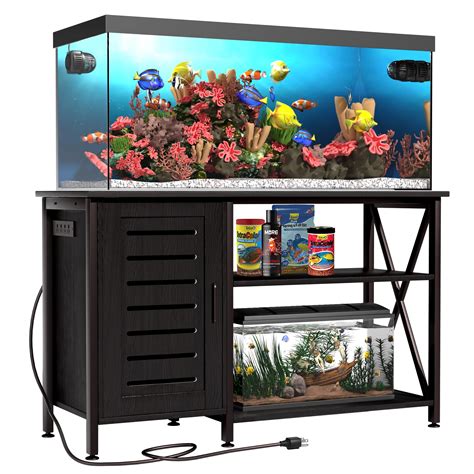 Amazon Herture 55 75 Gallon Fish Tank Stand Aquarium Stand With