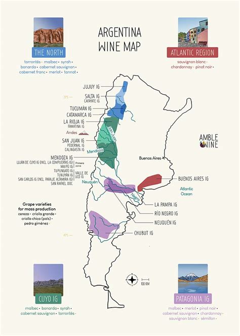 Argentina Wine Map Amble Wine