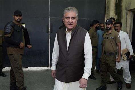 Pakistan Court Sends Ex Foreign Minister Qureshi To Day Judicial