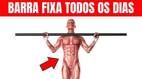 Fazer Barra Fixa Todos Os Dias Faria Isso Seu Corpo Youtube