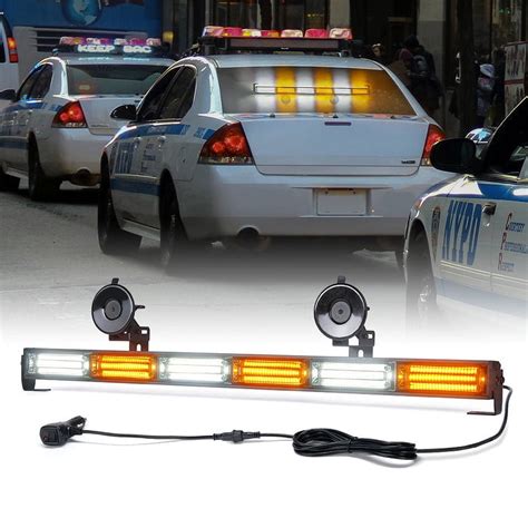 Xprite Cob Led Emergency Traffic Advisor Strobe Light Bar