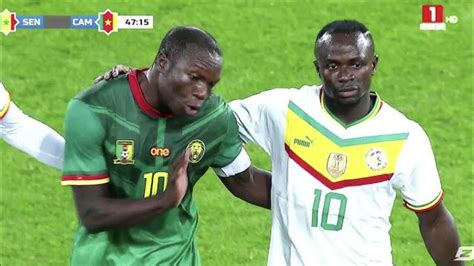 Réaction De Koulibaly Édouard Mendy Et Sadio Mané Après La Victoire