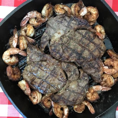 Garlic Butter Steak And Shrimp The Gingham Apron