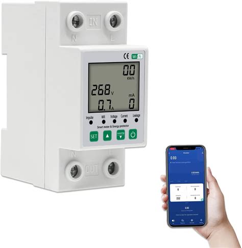 Contatore Energia Elettrica Misuratore Consumo Elettrico Con Kwh Meter