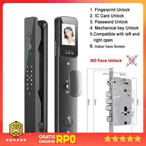 Jual Aloy X Smart Door Lock Kunci Pintu Rumah Fingerprint Password Key