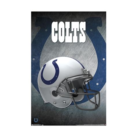 Trends International Nfl Indianapolis Colts Helmet 16 Wall Poster