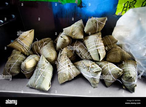 Chinese Rice Dumplings Stock Photo - Alamy