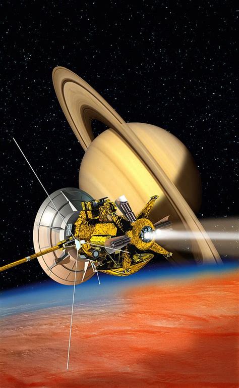 Nasa Cassini Huygens Probe