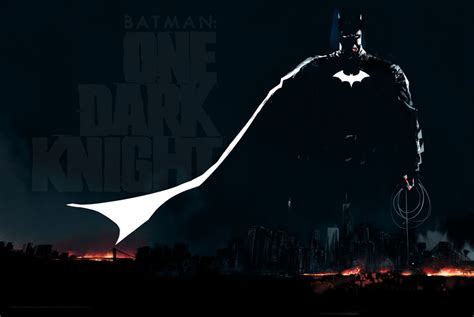 Batman One Dark Knight Poster Mondo