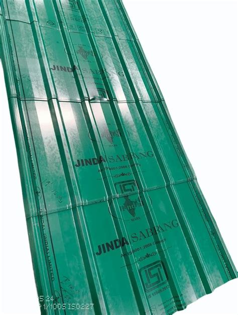 Jindal Sabrang Colour Coated Roofing Sheet 0 45 Mm At Rs 125 Running