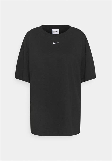 Nike Sportswear W Nsw Essntl Top Ss Bf Plus T Shirt Basic Black