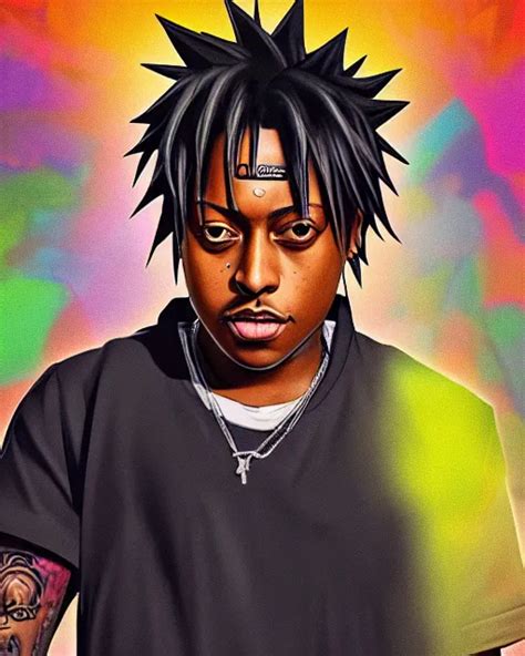 Juice Wrld Rapper Rockstar Legend Highly Detailed Stable Diffusion