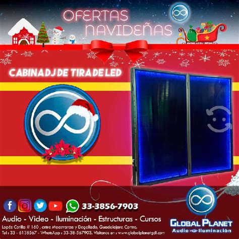 Cabina Dj Tira Led Global Planet En Atoyac Jalisco Clasf Imagen Y Sonido