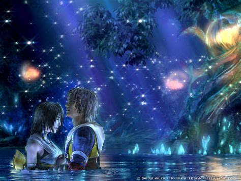 Yuna and Tidus Wallpaper - Yuna & Tidus Wallpaper (4196290) - Fanpop