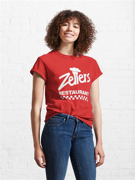 "Zellers Restaurant (White logo)" T-shirt by StudioMarimo | Redbubble