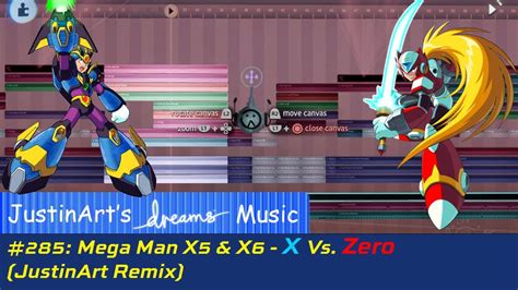 JustinArt S Dreams PS4 Music 285 Mega Man X5 X6 X Vs Zero