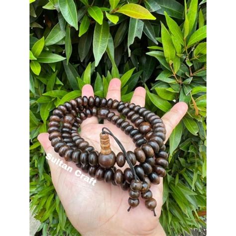 Jual Tasbih Budha 108 Butir Kayu Gaharu Buaya Tasbih 108 Butir Kayu