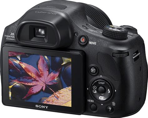 Best Buy Sony DSC HX300 20 4 Megapixel Digital Camera Black DSCHX300 B