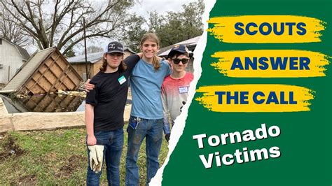 Scouts Help Tornado Victims Youtube