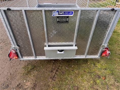 Ifor Williams P8e Cage Side Trailer Countash J Tech Limited