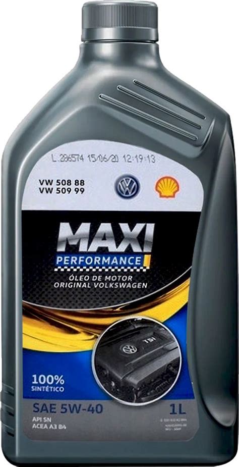 Shell Maxi Performance W Volks Mslub Sua Troca De Leo