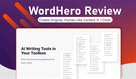 Wordhero Review How Good Is This Writing Assistant