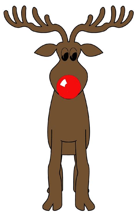 Free Rudolph The Red Nosed Reindeer Silhouette Download Free Rudolph