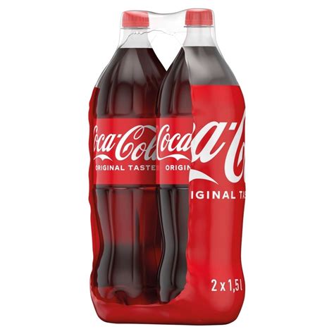 Coca Cola Napój gazowany 2 x 1 5 l Zakupy online z dostawą do domu