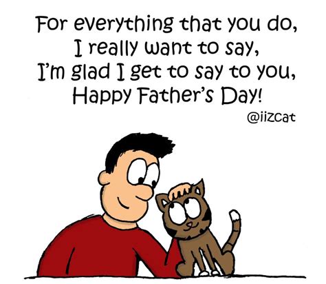 Happy Fathers Day From The Cat