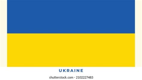 National Flag Ukraine Flag Vector Illustration Stock Vector (Royalty Free) 2102227483 | Shutterstock