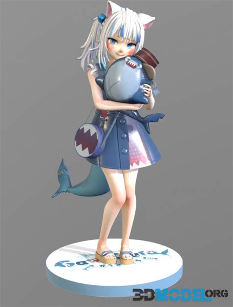 3D Model – PS5 waifu – Figurine