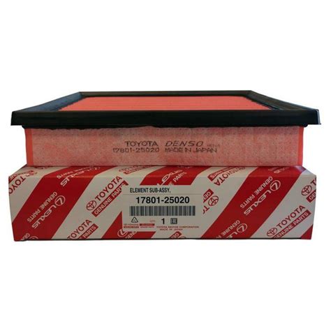 Toyota 17801-25020 Genuine Air Cleaner Filter - Loyal Parts