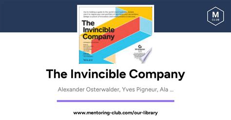 The Invincible Company How To Constantly Reinvent Your Organization