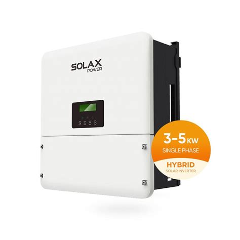 High Efficiency Kw Solax Brand Hybrid Inverter China Solax Inverter