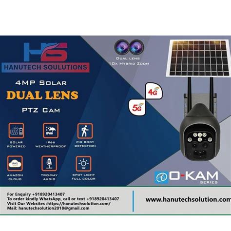 4G Solar PTZ Camera – HANUTECH SOLUTION