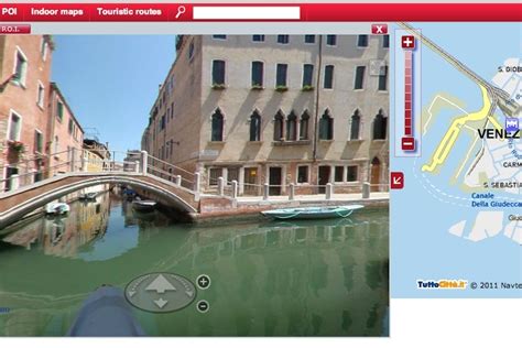 Map of Venice, Italy