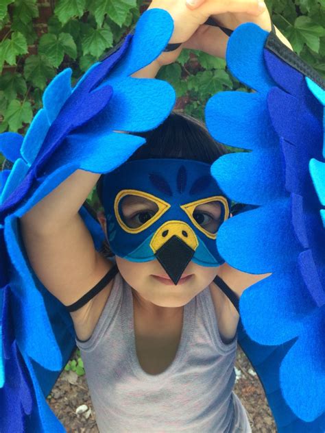 Falcon Costume Green Falcon Blue Falcon Wild Kratts Gift - Etsy