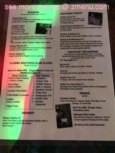 Menu At Brew Ha Ha Pub And Bar Pensacola