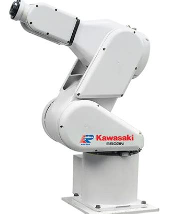 Kawasaki Robot Arm RS003N use for handling, loading and unloading ...