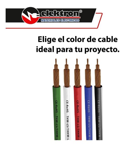 Caja 100 Mts Cable Negro Thw Cal 10 Awg Condumex Vinanel Envío gratis