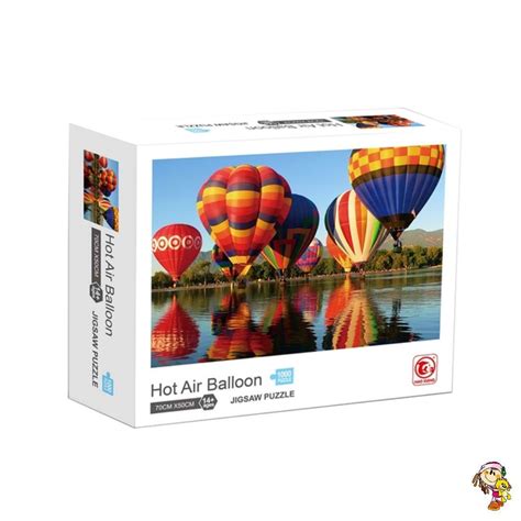 Rompecabeza De Piezas Hot Air Balloon Olis Place Peluches