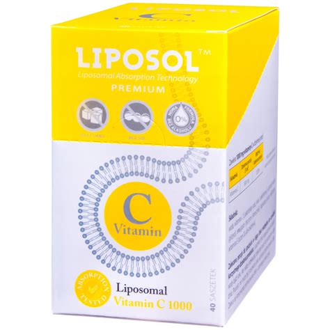 Liposol Premium Vitamin C 1000 Saszetki 40 Szt 13074294374 Allegro Pl