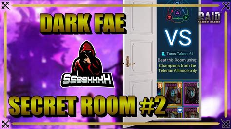 HP Champions Only Dark Fae Secret Room 2 Normal Raid Shadow