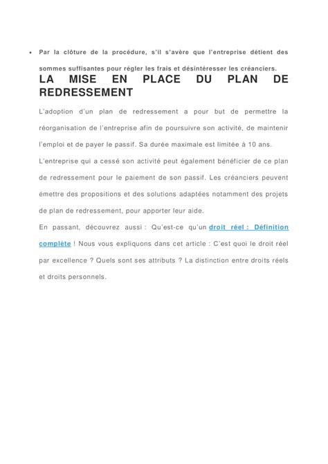 Ppt Clarification Redressement Judiciaire Powerpoint Presentation