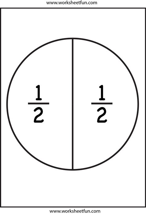 Fraction Circles Math Fractions Worksheets 2nd Grade Math Worksheets