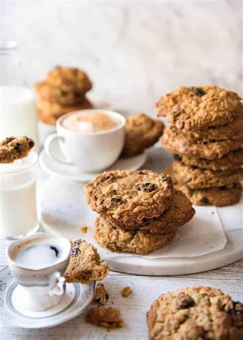 Oatmeal Raisin Cookies Soft And Chewy Recipetin Eats