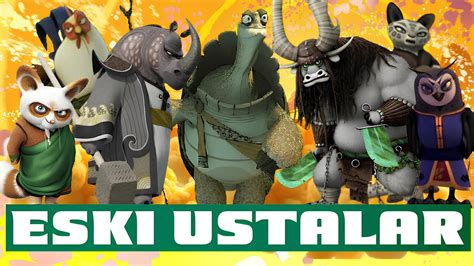 Eski Ustoz Va Ustalar Kung Fu Panda Multfilmidagi Eski Ustalar Va