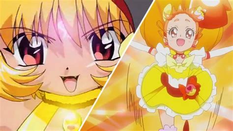 Kirakira☆precure And Tokyo Mew Mew Cure Custard Vs Mew Pudding Transformation Youtube