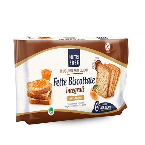 NutriFree Fette Biscottate Integrali 225g Senza Glutine Shop Online